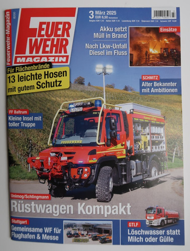 Feuerwehr magazin märz - , 3