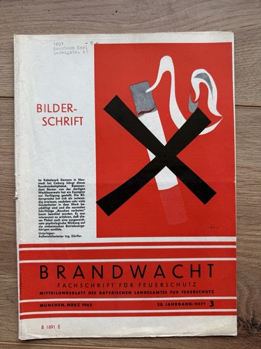 Zeitung zeitschrift brandwacht - zeitung,