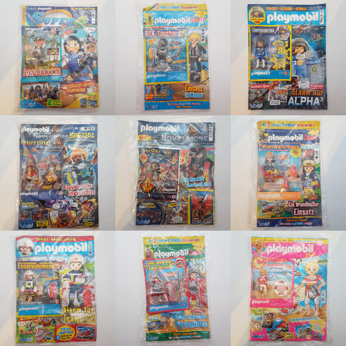 Playmobil zeitschriften - playmobil, (neu)