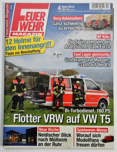 Feuerwehr magazin april - april, 2012