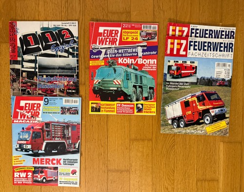 Feuerwehr zeitschriften - feuerwehr,