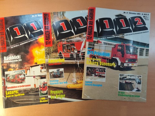 112 magazin der feuerwehr - 3x,