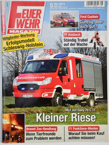 Feuerwehr magazin mai 2013 - 2013,