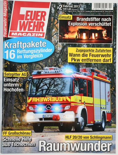 Feuerwehr magazin februar - feuerwehr-magazin, 2013