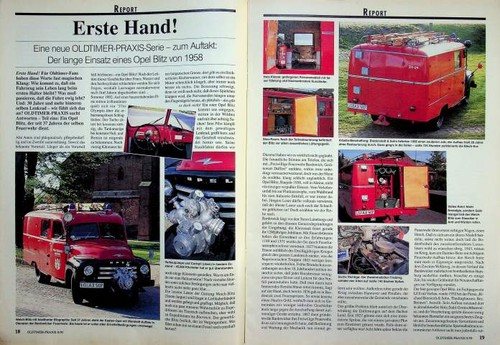 Oldtimer praxis 1995 opel - 08/1995,