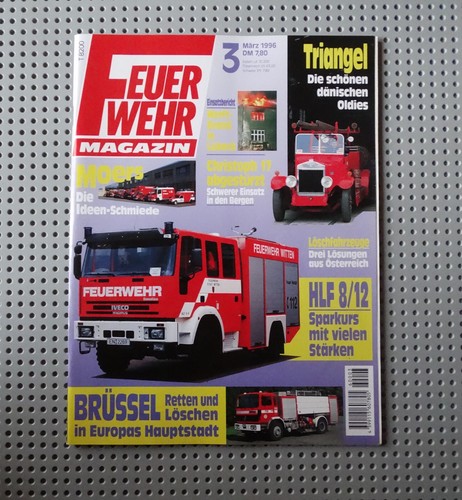 Feuerwehr magazin 1996 - feuerwehr, top