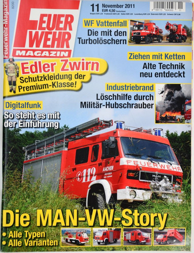 Feuerwehr magazin november - feuerwehr-magazin,