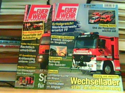 Feuerwehr magazin hefte - hefte, 1