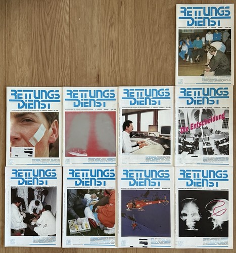 Rettungsdienst 1989 hefte 3 - rettungsdienst,