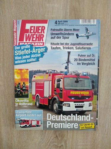 Feuerwehr magazin zeitschrift - magazin,