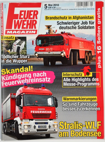 Feuerwehr magazin mai 2010 - mai,