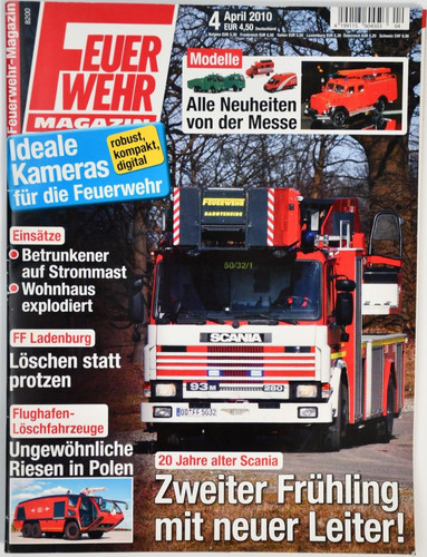 Feuerwehr magazin april 2010 - feuerwehr-magazin,