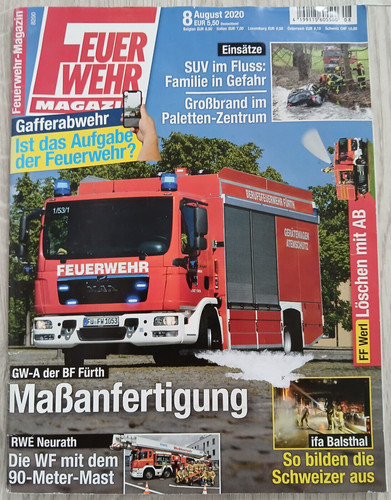 Zeitschrift feuerwehr magazin - zeitschrift,