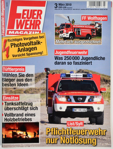 Feuerwehr magazin märz - 2010,